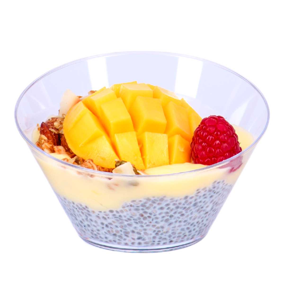 Tazon para Postres Trunco Re-utilizable Candy Bar Catering 7 Oz IA