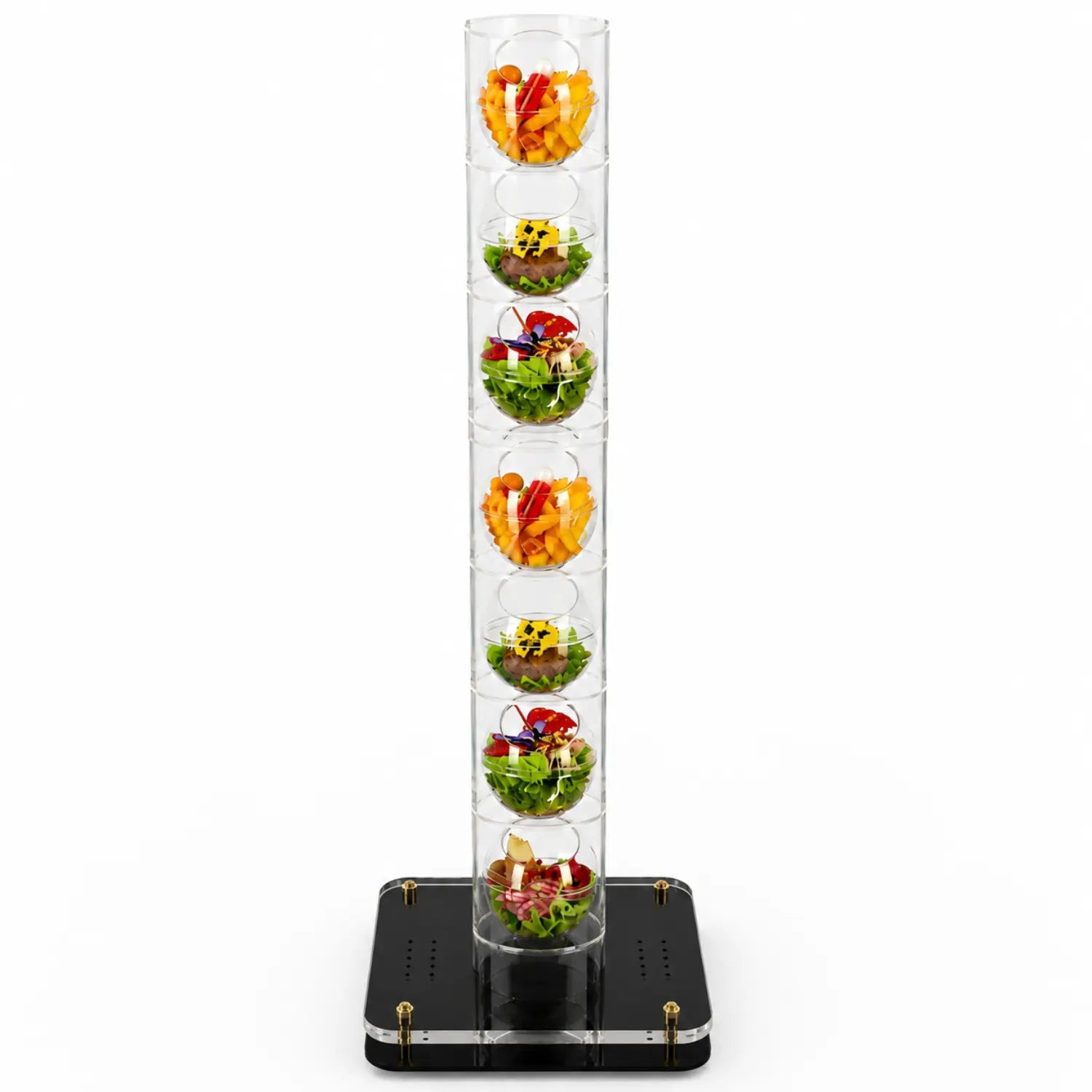 Torre para Esferas Gourmet 7 Niveles Postres y Catering Acrilico