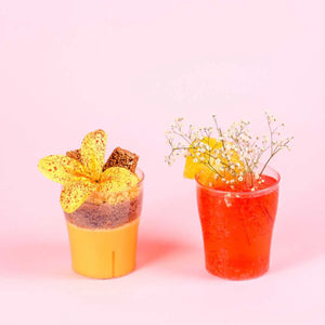 Vaso Old Fashion para Bebidas Re-utilizable Eventos Plastico Catering  - 10 Oz / 296 ml ( 20 Pzas / 100 Pzas ) IA