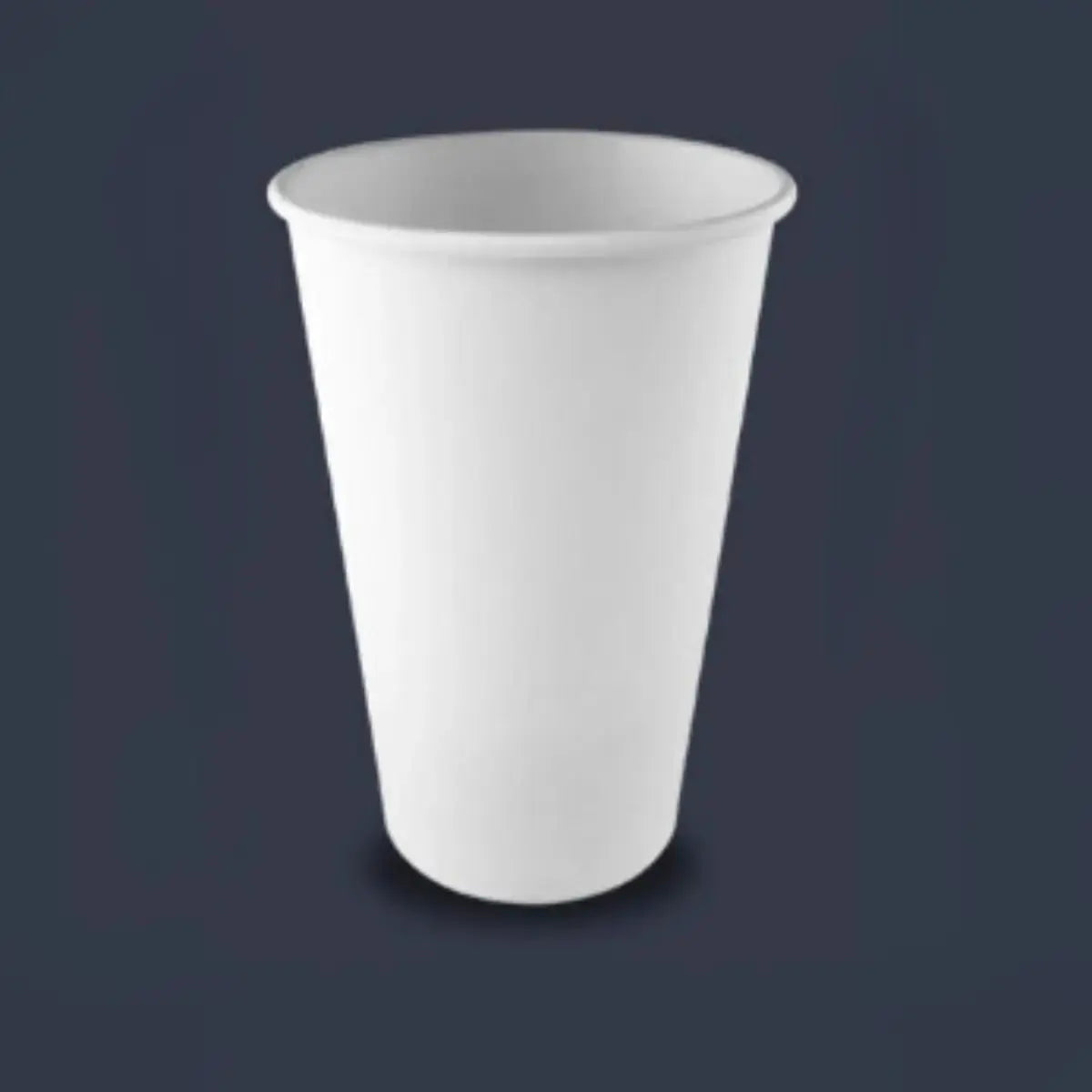 Vaso Para Bebidas o Café de Cartón Blanco Catering 16 Oz / 474 ml -  IN