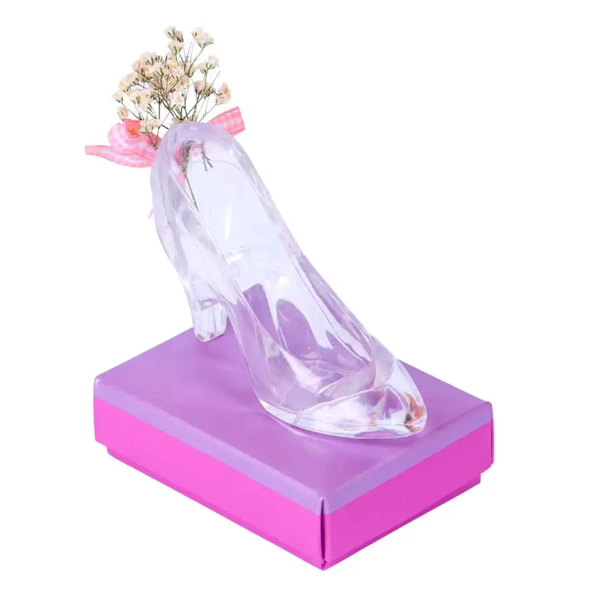 Zapatillas para Recuerdos Regalo y Decoracion Tipo Cenicienta Plastico 50 pzas IA