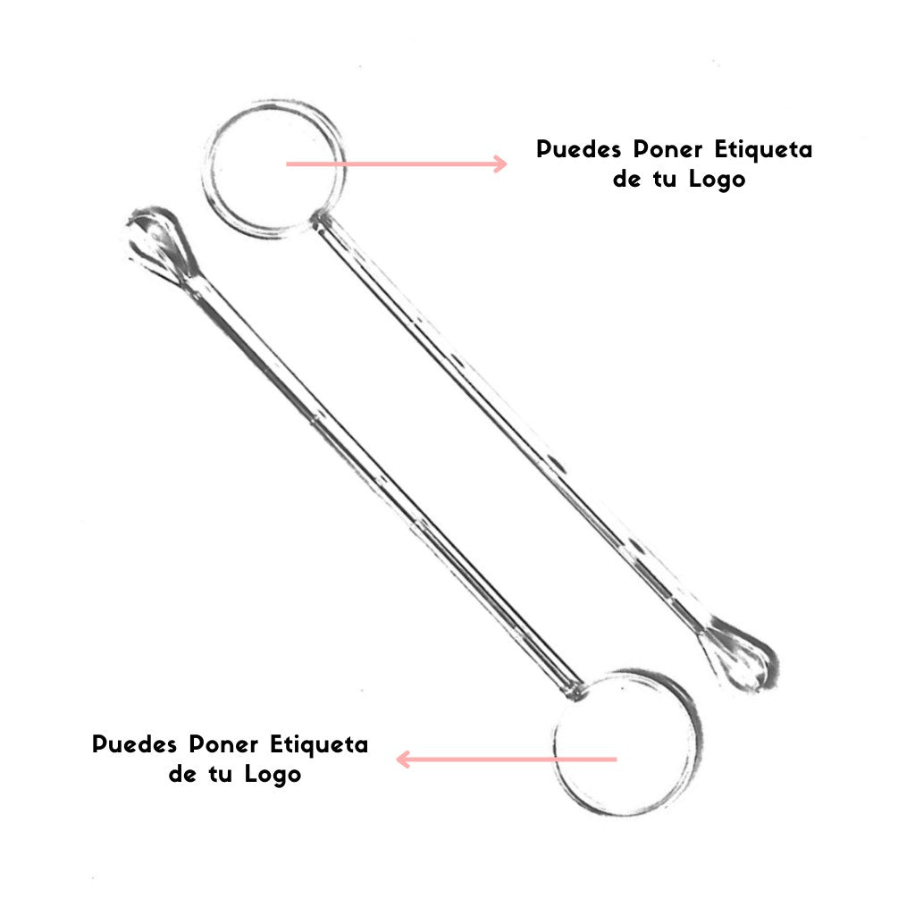 Agitador Etiqueta para Bebidas Re-utilizable Candy Bar Catering 120 pzas IA