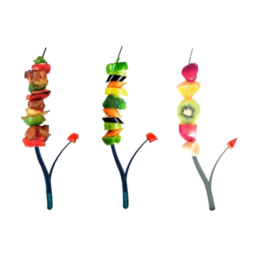 Brocheta para Botana o Postres Re-utilizable Candy Bar Catering 100 pzas IA