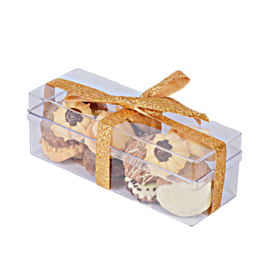 Caja Rectangular Grande Acrilico Para Postres, Regalo, Recuerdo y Decoracion 10 pzas IA