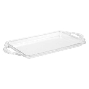 Charolita Canapes para Postres Rectangular Re-utilizable Plastico Catering -  ( 12 Pzas / 120 Pzas ) IA
