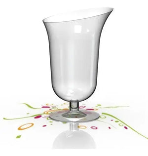 Copa Alcatraz para Postres o Bebidas Re-utilizable Plastico Catering - 9.5 Oz / 281 ml 60 Pzas PT