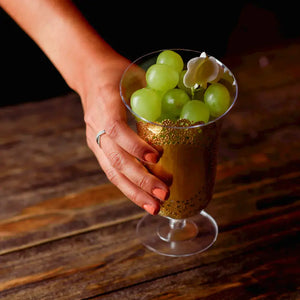 Copa Alcatraz para Postres o Bebidas Re-utilizable Plastico Catering - 9.5 Oz / 281 ml 60 Pzas PT