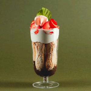 Copa Cooler Embajador para Bebidas o Postres Re-utilizable Plastico Catering - 12 Oz / 355 ml 60 Pzas PT