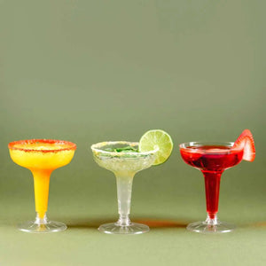 Copa Sidra para Postres o Bebidas Re-utilizable Plastico Catering - 3.5 Oz / 104 ml ( 6 Pzas / 60 Pzas ) IA