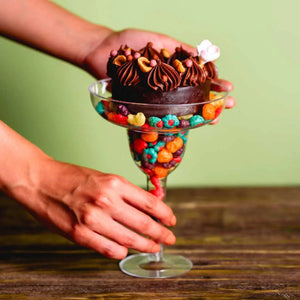 Copa para Bebidas o Postres Margarita Re-utilizable Plastico Catering -  12.5 Oz / 370 ml  60 Pzas PT