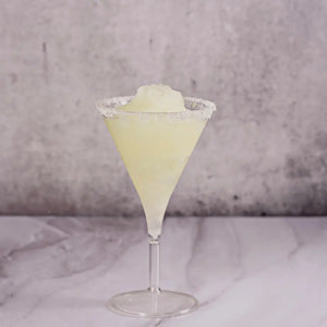 Copa para Postres o Bebidas Martini Frappe Re-utilizable Plastico Catering - 7 Oz / 207 ml ( 10 Pzas / 60 Pzas ) IA