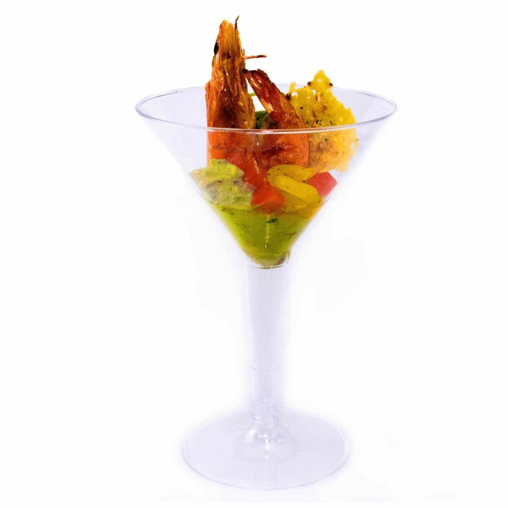 Copa para Postres o Bebidas Martini Re-utilizable Candy Bar Catering 5.5 Oz 60 pzas IA