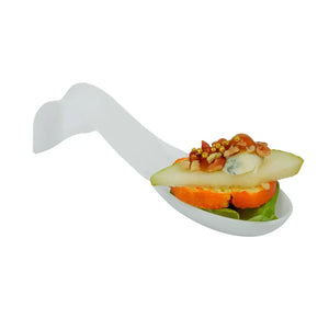 Cuchara Arco para Postres o Comida Molecular Re-utilizable Plastico Catering ( 20 Pzas / 100 Pzas ) IA