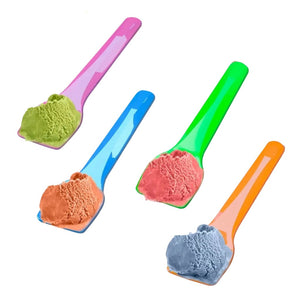Cucharita de Colores para Postres Helado Biodegradable Re-utilizable Candy Bar Catering 400 pzas IA