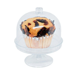 Cupula g para Mini Cupcakes y Postres Re-utilizable Plastico Catering -  ( 20 Pzas / 100 Pzas ) IA