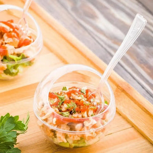 Esfera Gourmet para Postres Re-utilizable Plastico Catering - 4 Oz / 118 ml ( 15 Pzas / 105 Pzas ) IA