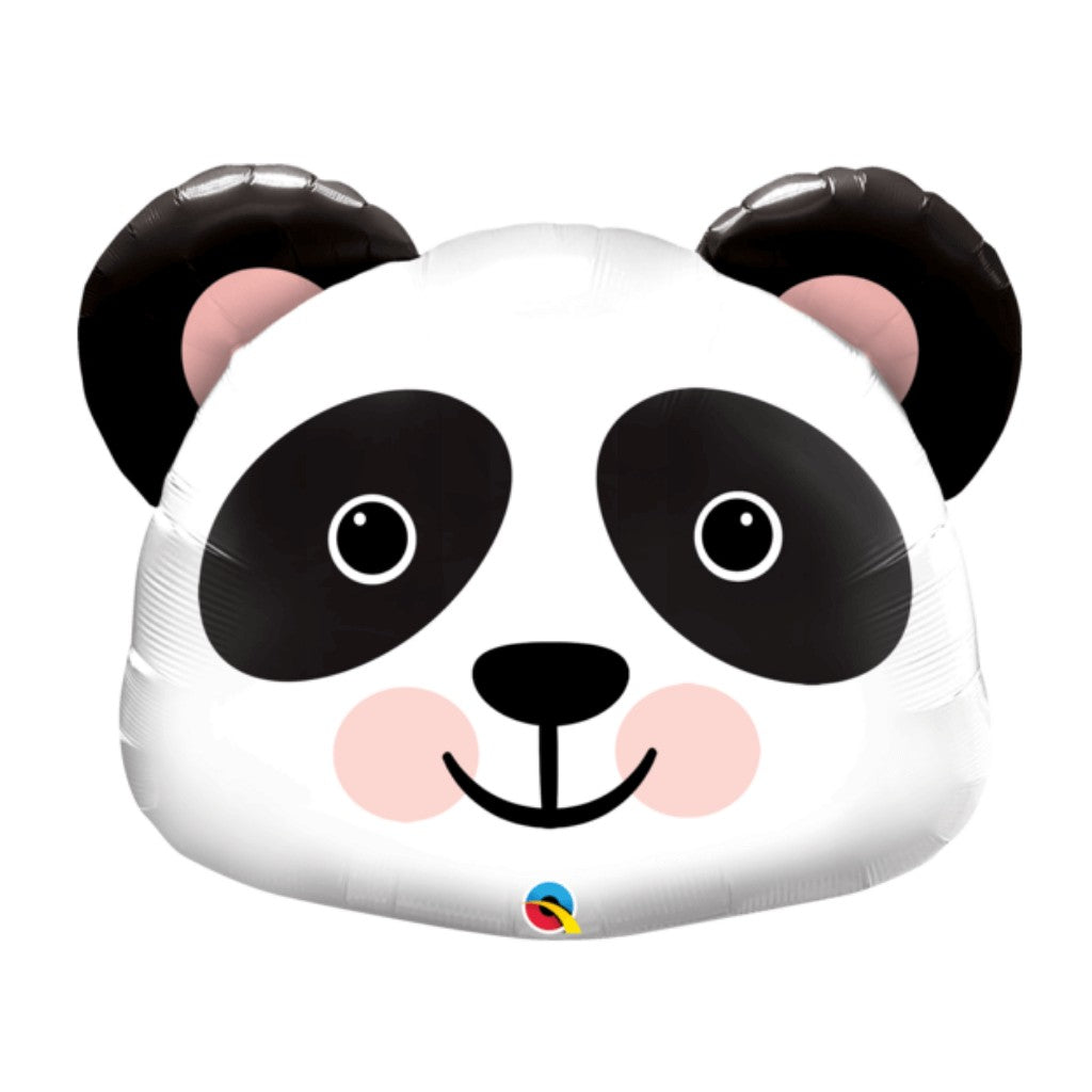 Globo Metálico de Panda Precioso Grande para Fiestas y Cumpleaños 31 / 79 cm 1 pza Ideática Gourmet
