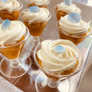 Mini Copa para Postres Degustación Re-utilizable Plastico Catering - 1 Oz / 30 ml ( 20 Pzas / 100 Pzas ) IA