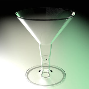 Mini Copa para Postres Martini Re-utilizable Candy Bar Catering 2 Oz 100 pzas IA