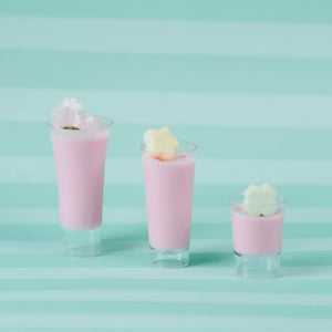 Mini Vasito Tequilero o Caballito para Postres Re-utilizable Plastico Catering - 1 Oz / 30 ml ( 15 Pzas / 105 Pzas ) IA