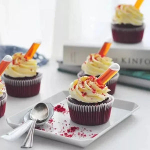 Pipetas Clasica Tubo Para Postres Cupcakes Catering Plastico  100 pzas CHINA