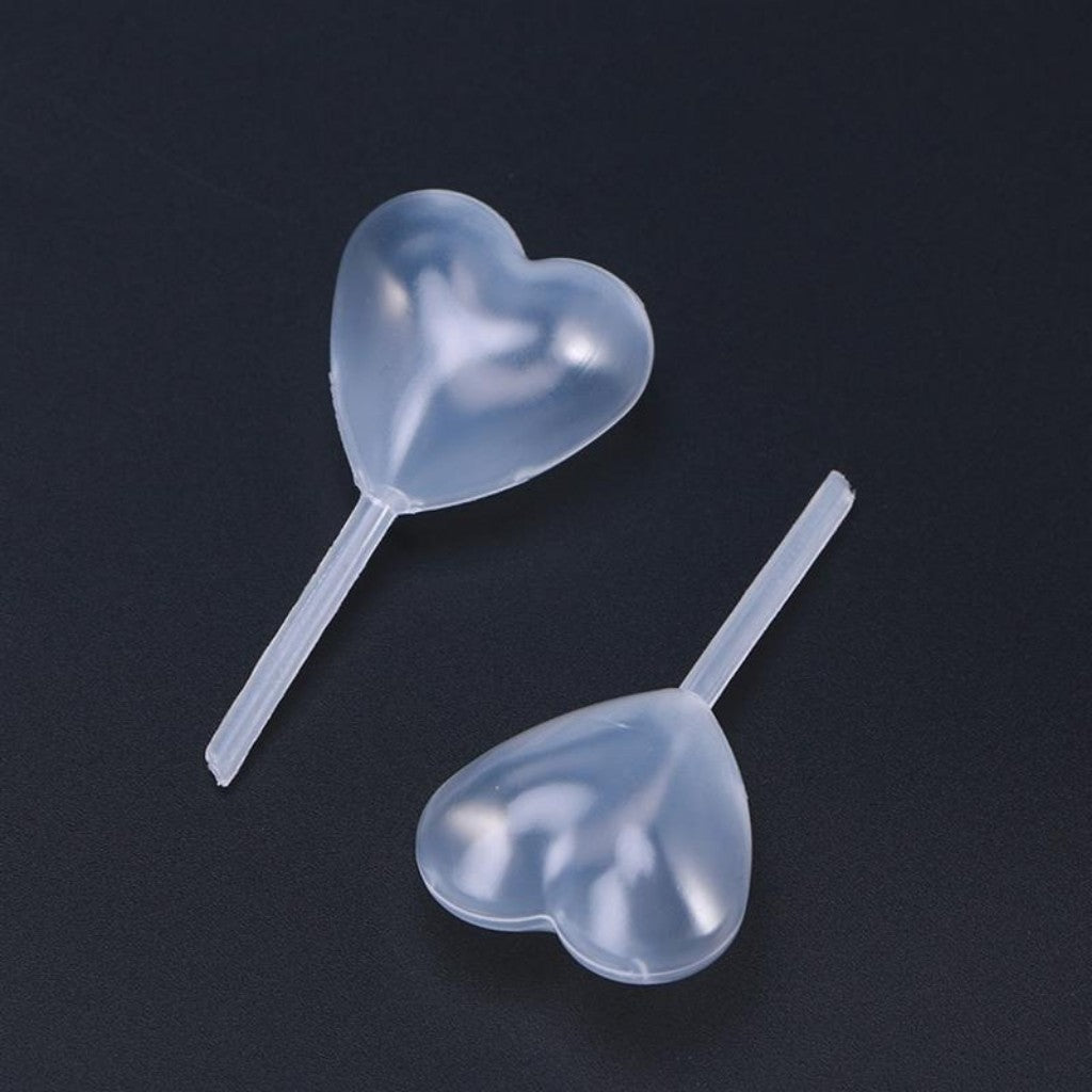 Pipetas de Corazón Para Postres Cupcakes 4ml Catering Candy Bar 100 pzas Ideática Gourmet