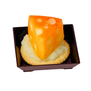 Platito Canapes o Postres Cuadrado Re-utilizable Plastico Catering -  ( 20 Pzas / 100 Pzas ) IA