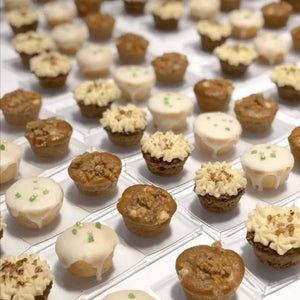 Platito Canapes para Postres Triple Re-utilizable Plastico Catering -  ( 20 Pzas / 100 Pzas ) IA