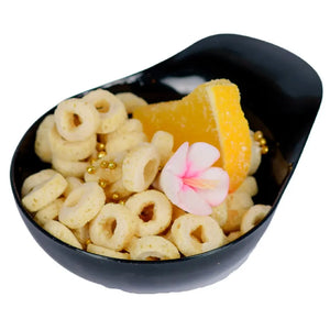 Platito Oreja para Canapes o Postres Re-utilizable Plastico Catering -  ( 20 Pzas / 100 Pzas ) IA