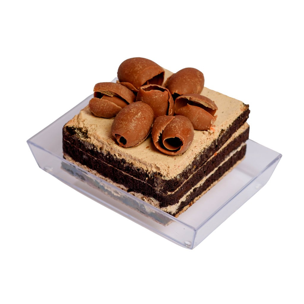 Plato para Postre Rectangular 10x7cm Re-utilizable Candy Bar Catering 100 pzas IA