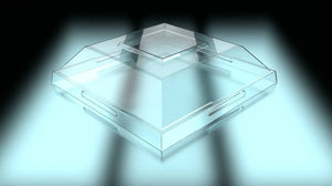 Tapa Flexible para Tazon Piramide Plastico Catering (Los tazones se venden por separado) IA