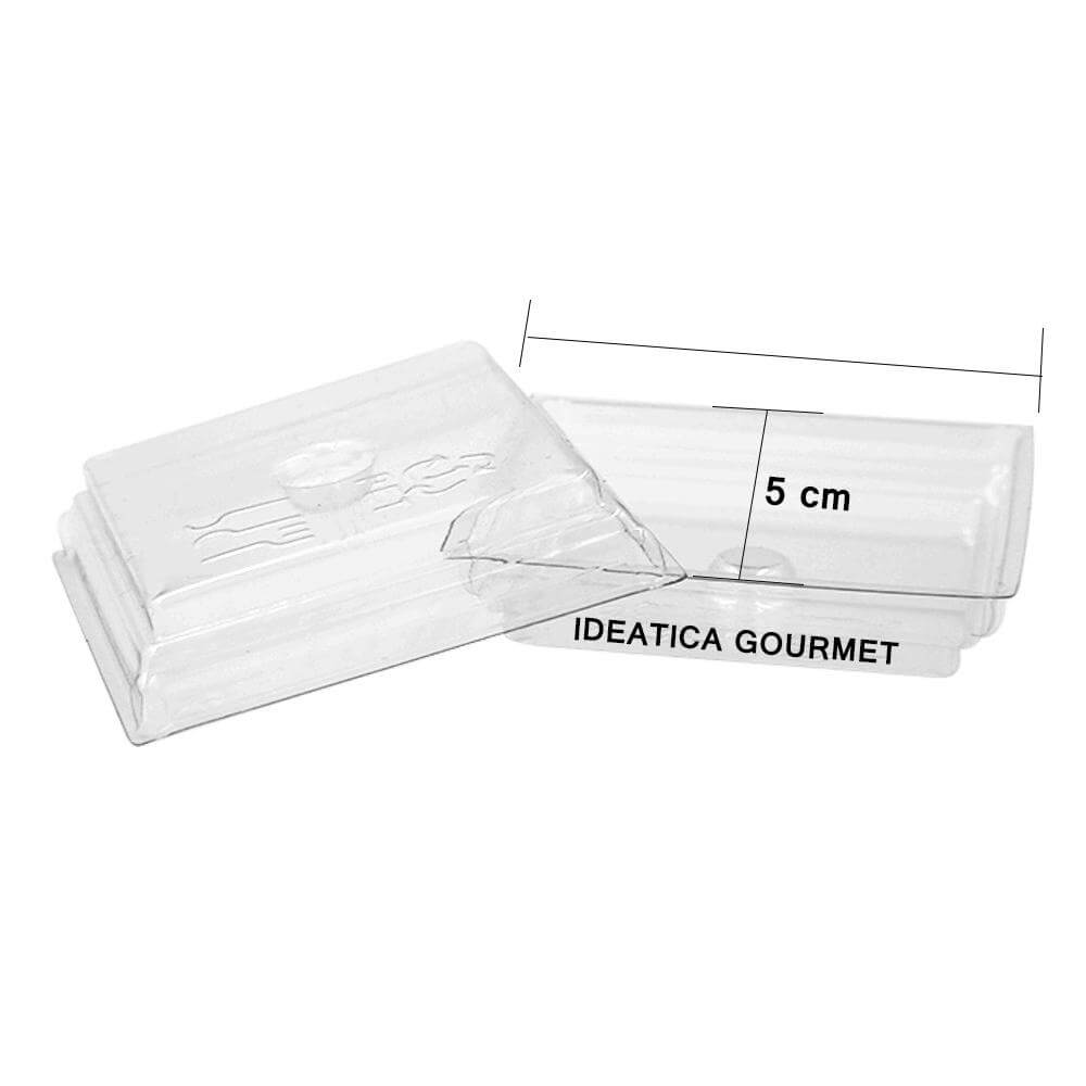 Tapa para Vasito para Postres Piramide Candy Bar Catering 100 pzas (Los vasitos se venden por separado) IA