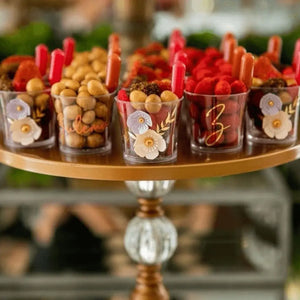 Vasito Mini para Postres Re-utilizable Plastico Catering - 1.5 Oz / 44 ml ( 40 Pzas / 120 Pzas ) IA