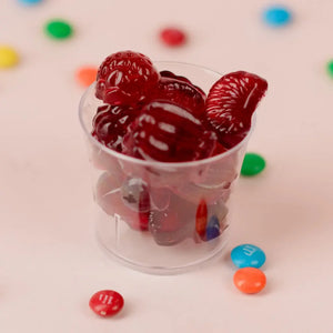 Vasito Mini para Postres Re-utilizable Plastico Catering - 1.5 Oz / 44 ml ( 40 Pzas / 120 Pzas ) IA
