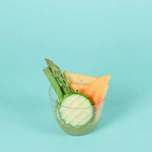 Vasito para Postres Degustacion Re-utilizable Plastico Catering - 4 Oz / 118 ml ( 50 Pzas / 100 Pzas ) IA