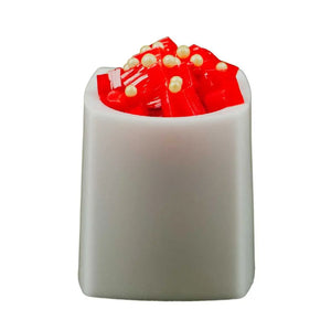 Vasito para Postres Doble Re-utilizable Plastico Catering- 1.5 Oz / 44 ml ( 20 Pzas / 100 Pzas ) IA