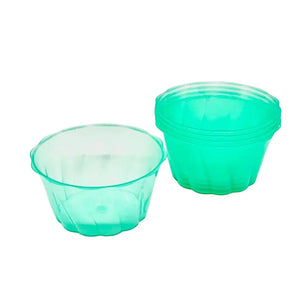 Vasito para Postres Helado Mediano Biodegradable Re-utilizable Plastico Catering - 5 Oz / 148 ml ( 65 Pzas ) IA