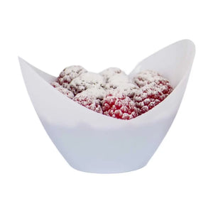 Vasito para Postres Media Naranja Re-utilizable Plastico Catering - 2.5 Oz / 74 ml ( 20 Pzas / 100 Pzas ) IA