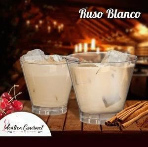Vaso Coctel para Bebidas Re-utilizable Plastico Catering  - 8 Oz / 237 ml 120 Pzas PT