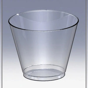 Vaso Coctel para Bebidas Re-utilizable Plastico Catering  - 8 Oz / 237 ml 120 Pzas PT