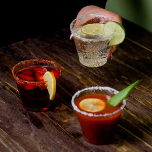 Vaso Coctel para Bebidas Re-utilizable Plastico Catering  - 8 Oz / 237 ml 120 Pzas PT