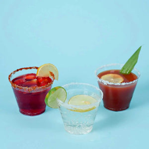 Vaso Coctel para Bebidas Re-utilizable Plastico Catering  - 8 Oz / 237 ml 120 Pzas PT