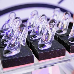 Zapatillas para Recuerdos Regalo y Decoracion Tipo Cenicienta Plastico 50 pzas IA