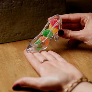 Zapatillas para Recuerdos Regalo y Decoracion Tipo Cenicienta Plastico 50 pzas IA